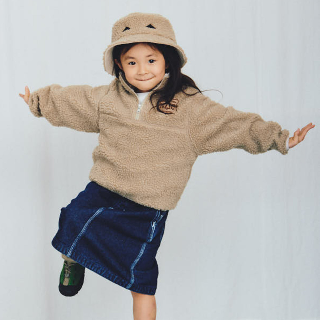 NACMAN KIDS Half-Zip Pullover