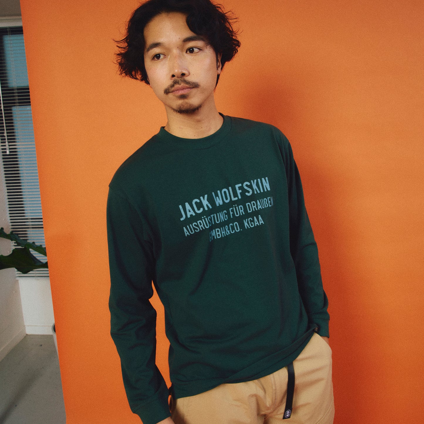 [Jack Wolfskin×NAC] JP CORP SIGN LS T