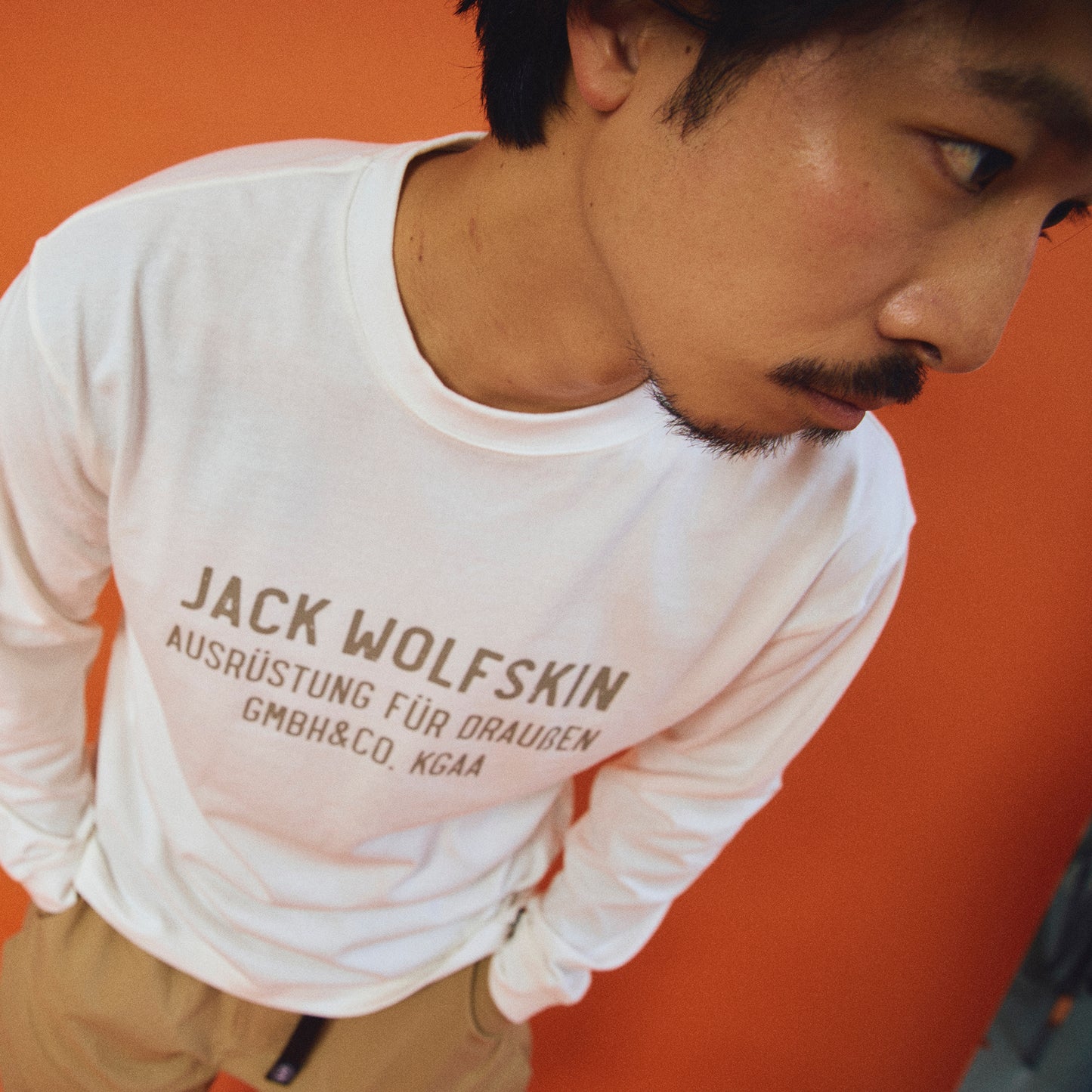 [Jack Wolfskin×NAC] JP CORP SIGN LS T