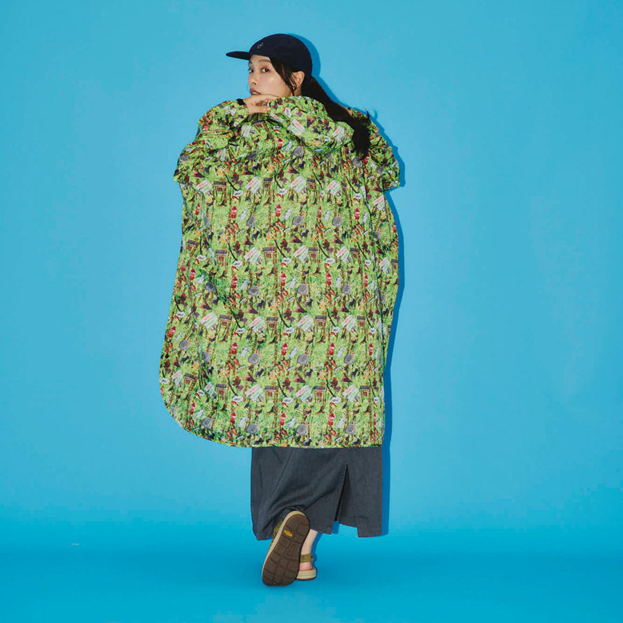 [KiU×NAC]キウニュースタンダードレインポンチョ