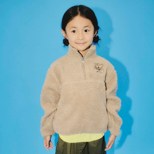 NACMAN KIDS Half-Zip Pullover